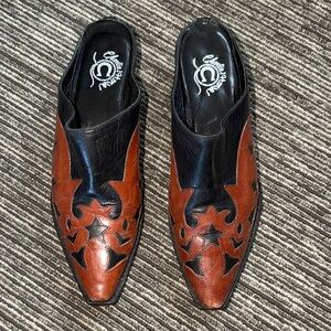 Lucchese Charlie Horse Western Mules Size 6.5